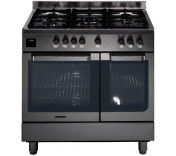 HOOVER  HGD9395IX Dual Fuel Range Cooker - Stainless Steel